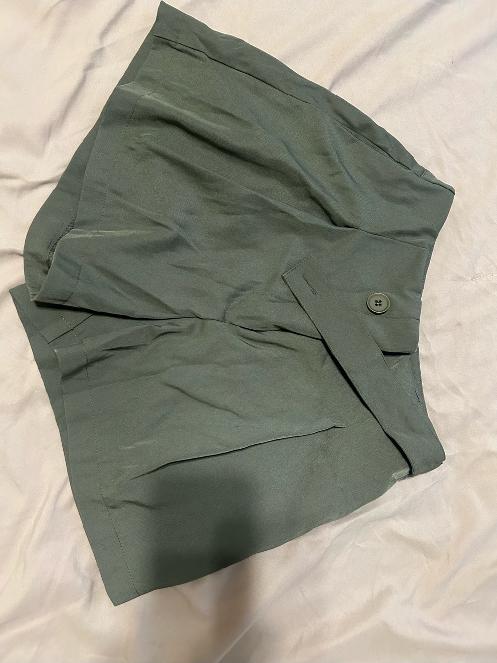 Women’s Olive Green Casual Shorts